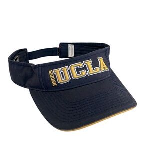 UCLA Bruins Navy Blue & Gold Embroidered Classic Snap Back Visor One Size